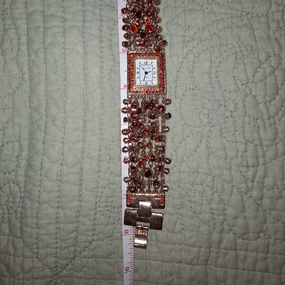 Jennie B Quartz Japan Move Stainless Steel Back